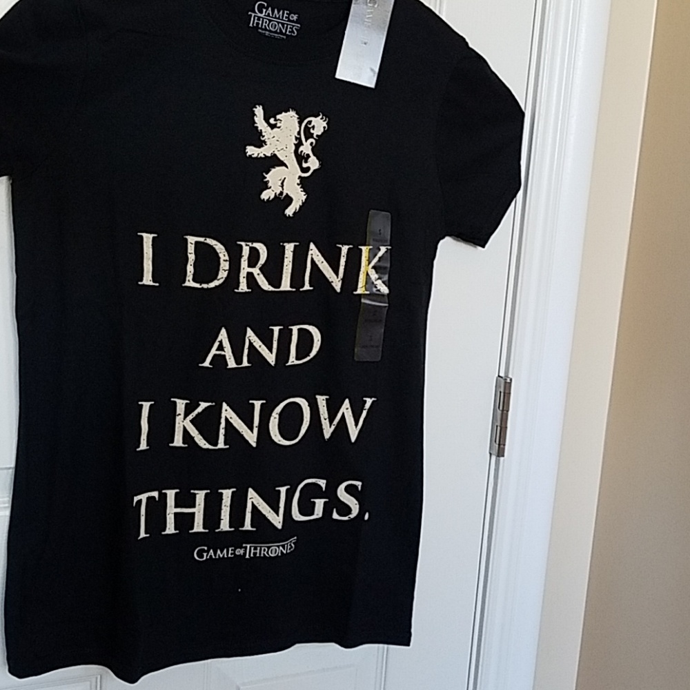 BOGO-Game of Thrones "I Drink & I know Things"